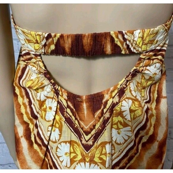 FREE PEOPLE Kendra Printed Tube Top Size Medium NWOT - Picture 5 of 11